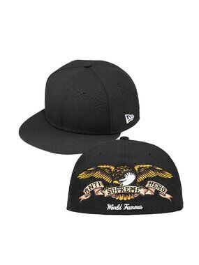 Supreme®/ANTIHERO® New Era® Black 7 5/8